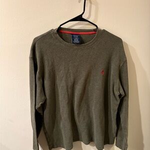 Polo Ralph Lauren Olive Long Sleeve Sweater